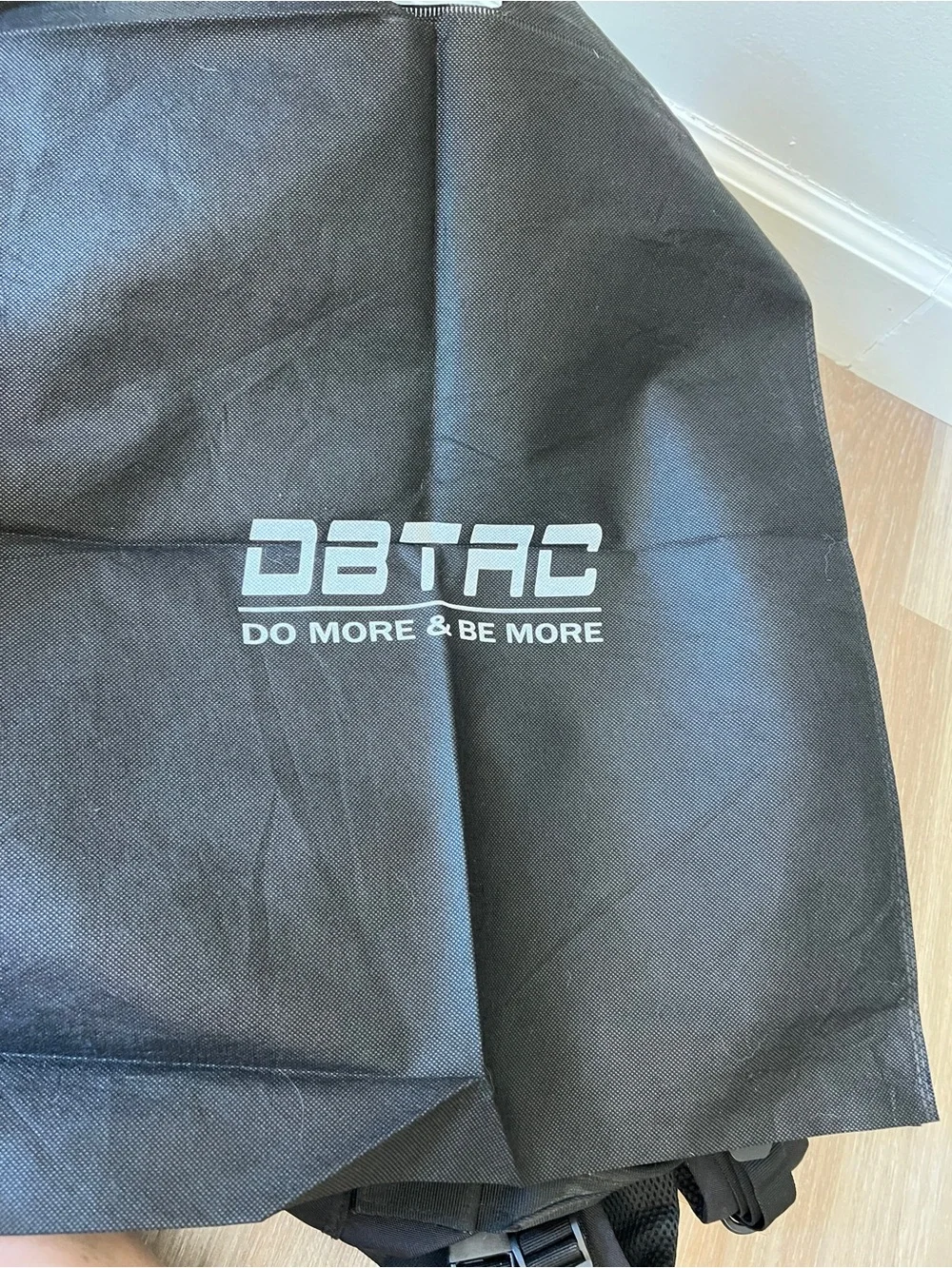 DBTAC Tactical Diaper Bag Backpack Black MOLLE Large Baby Bag GUC